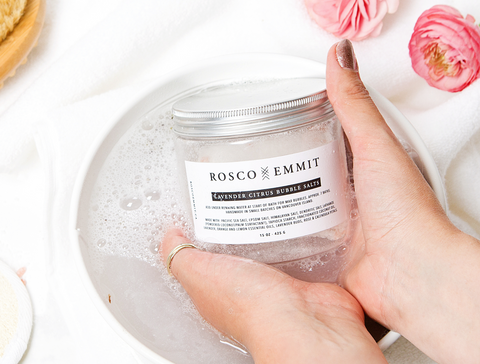 Rosco Emmit Lavender Citrus Bubble Salts - SunnaSmile, teeth whitening - The facial room 