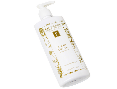 Fall skincare eminence organics Canada skincare for autumn Eminence Organics Lemon Cleanser