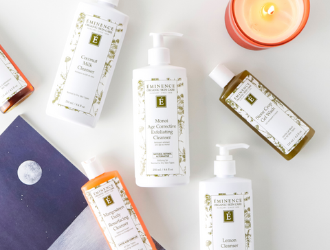 Fall skincare eminence organics Canada skincare for autumn Swap Foaming Cleansers for Milky Cleansers