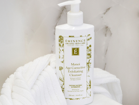 Eminence Organics Monoi Age Corrective Exfoliating Cleanser - mother's day - the facial room