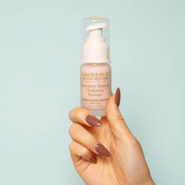 Eminence Organics Strawberry Rhubarb Hyaluronic Hydrator - 6 reasons you have dull skin and how to fix it eminence organics the facial room
