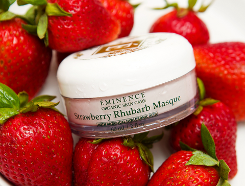 Eminence Organics Strawberry Rhubarb Masque - SunnaSmile, teeth whitening - The facial room