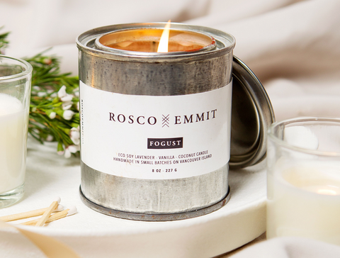 Rosco Emmit Fogust Soy Candle - mother's day - the facial room