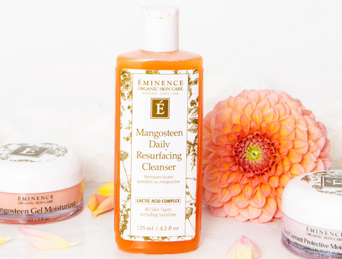 Eminence Organics mangosteen daily resurfacing cleanser - 2021 skincare routine 