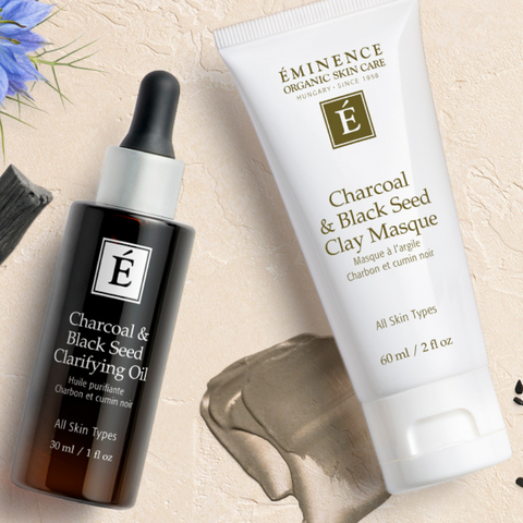 Eminence Organics Charcoal & Black Seed Clarifying Oil Eminence Organics Charcoal & Black Seed Clay Masque