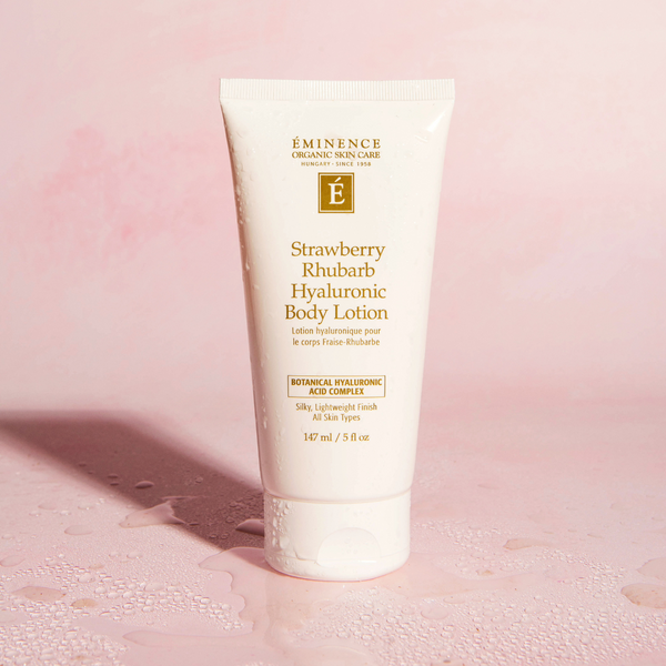 Eminence Organics Strawberry Rhubarb Hyaluronic Body Lotion | The Facial Room