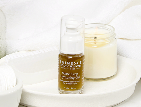 Eminence Organics Stone Crop Hydrating Gel - spring skincare routine - the facial room