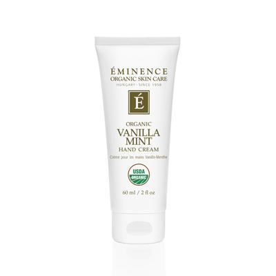 Eminence Organics Vanilla Mint Hand Cream - self-care ritual - the facial room
