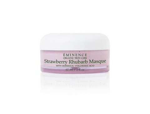 Eminence Organics Strawberry Rhubarb Masque - at home facial