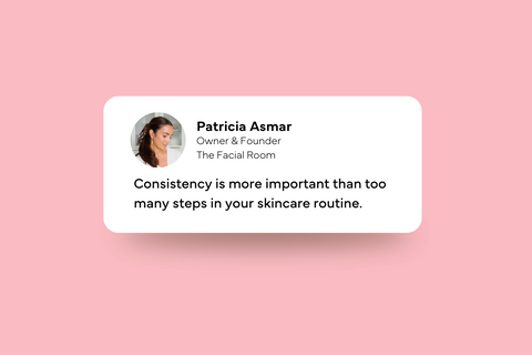 expert skincare tip consistency is more important that too many steps in your skincare routine Minimalist Skincare Routine The Facial Room Eminence Organics