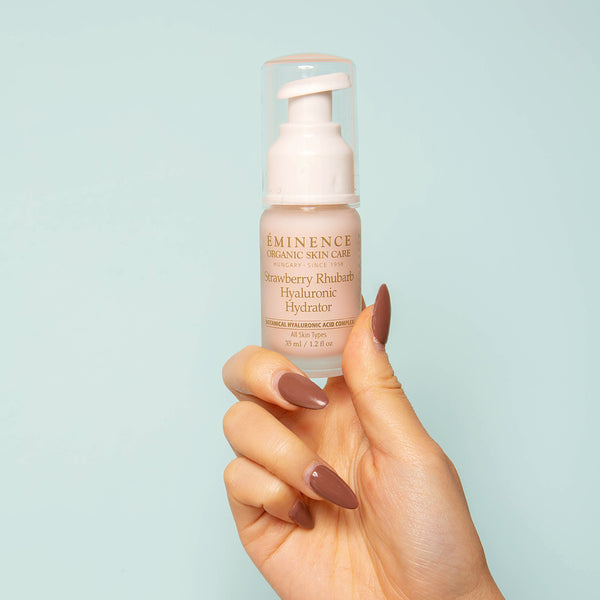 Summer Skincare 101 -  Protect and Perfect Your Skin with Eminence Organics - Strawberry Rhubarb Hyaluronic Hydrator - The Facial Room