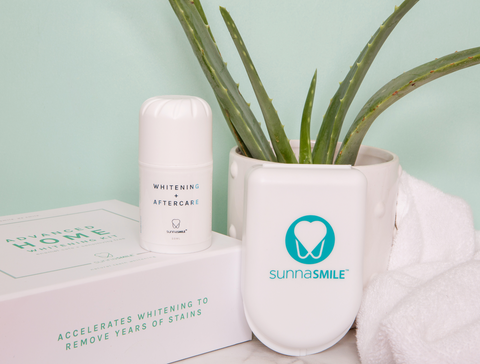 The Facial Room SunnaSmile Organic Beauty Products Teeth Whitening