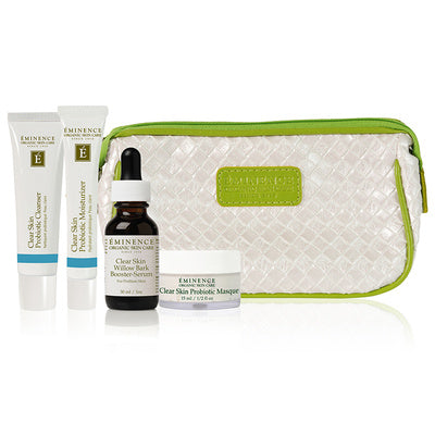 Eminence Organics Clear Skin Starter Set – to treat oily and problem skin