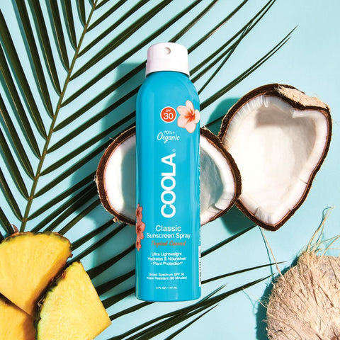 eminence organics Classic Body Organic Sunscreen Spray SPF 30 - Tropical Coconut - Coola Sunscreen - The facial room