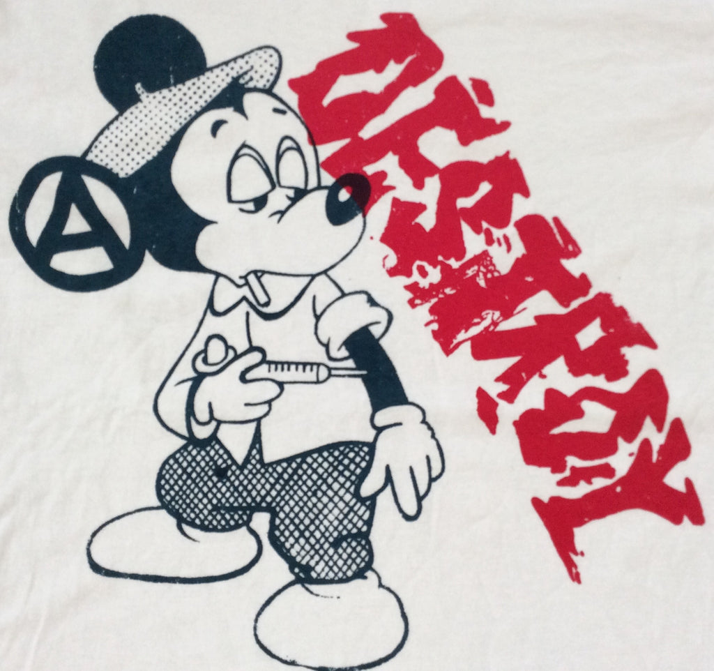 Mickey Drug Fix Destroy T Shirt Seditionaries Cartoon Punk Tee All S The Pirates