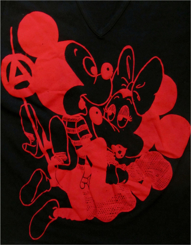 Mickey Mouse Sex Sweatshirt Cartoon Punk Jumper The Pirates