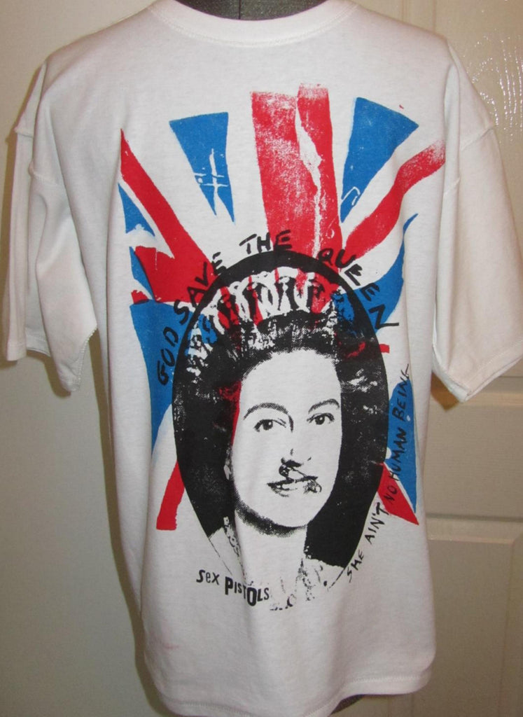 God Save The Queen Sex Pistols Evil Eyes Punk T Shirt The Pirates