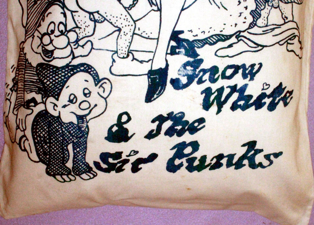Snow White Sic Punks Pillowcase Seditionaries Sex Pistols The Pirates