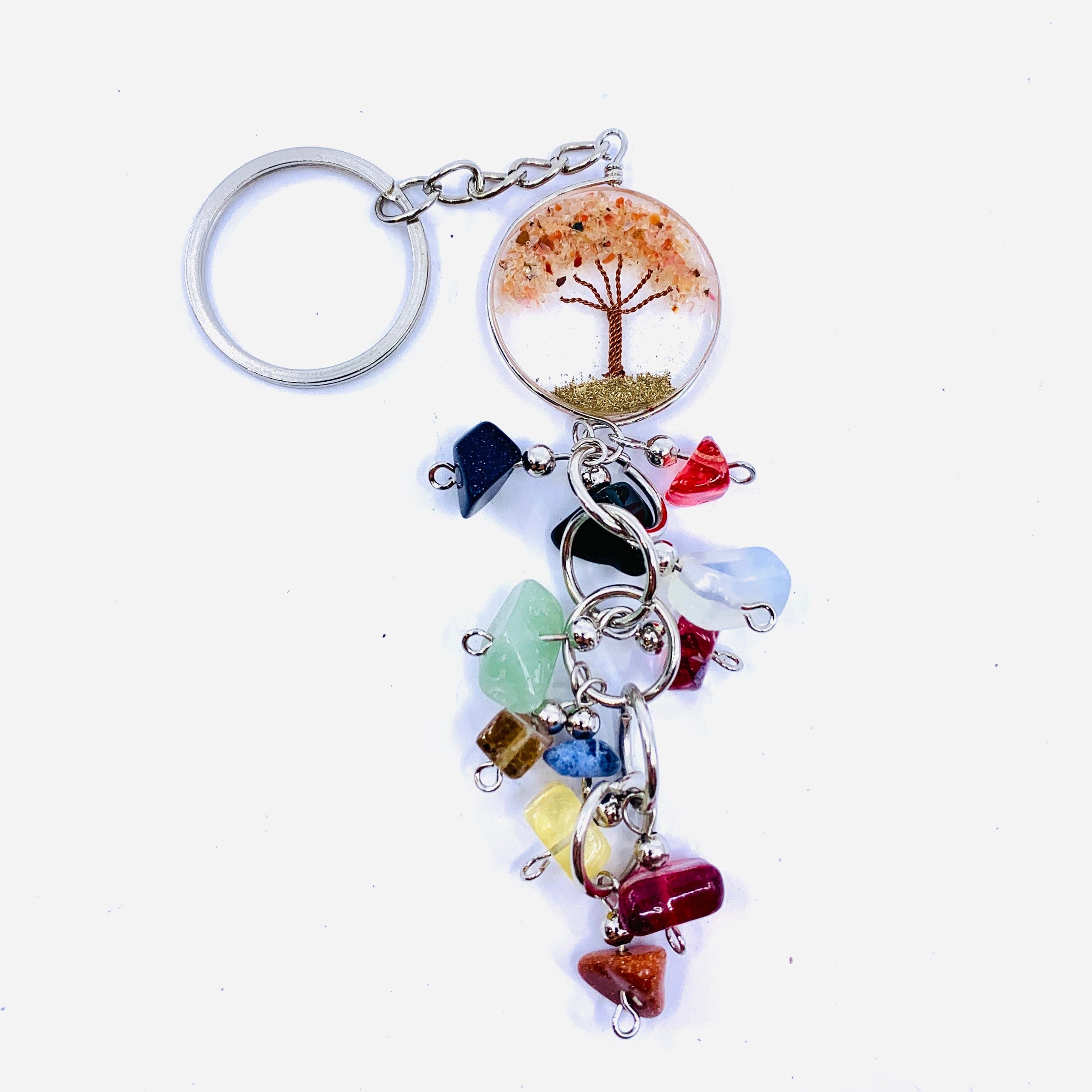 Tree of Life Key Chain 12, Peach