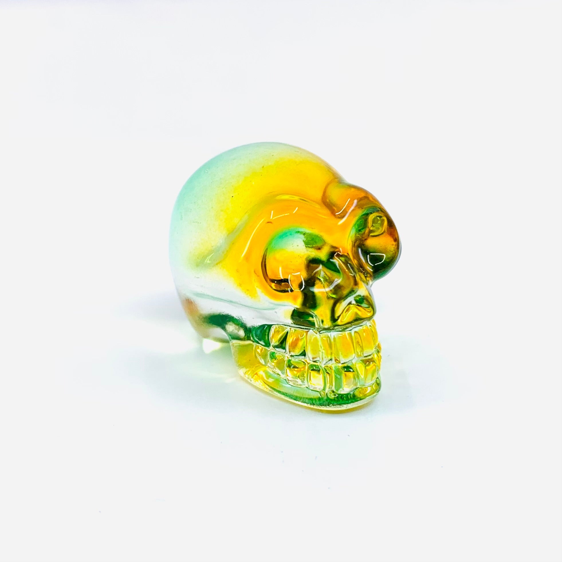 Colorful Glass Skulls - Luke Adams Glass Blowing Studio