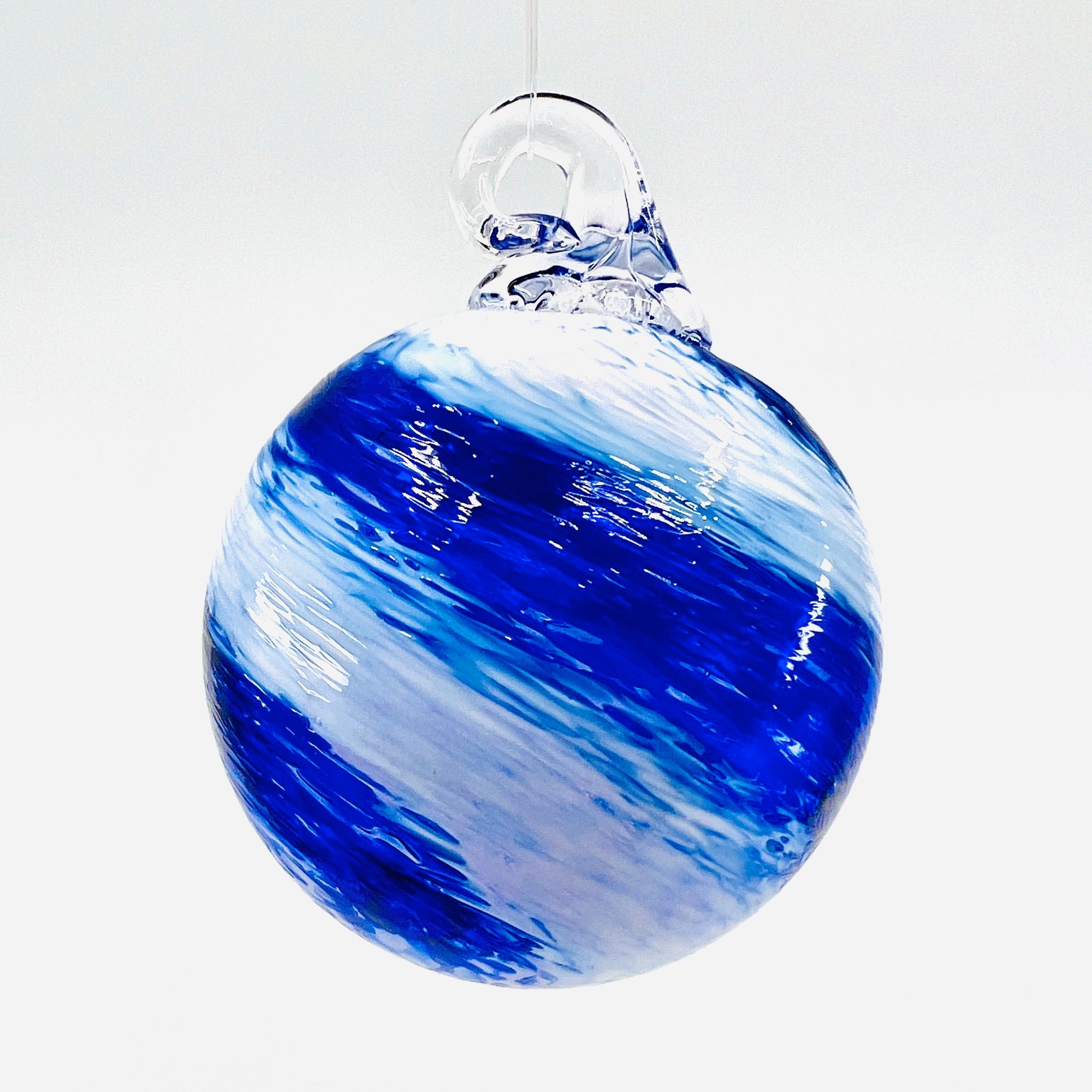 FREE SHIPPING* Mini Ornament, Starry Night - Luke Adams Glass Blowing Studio