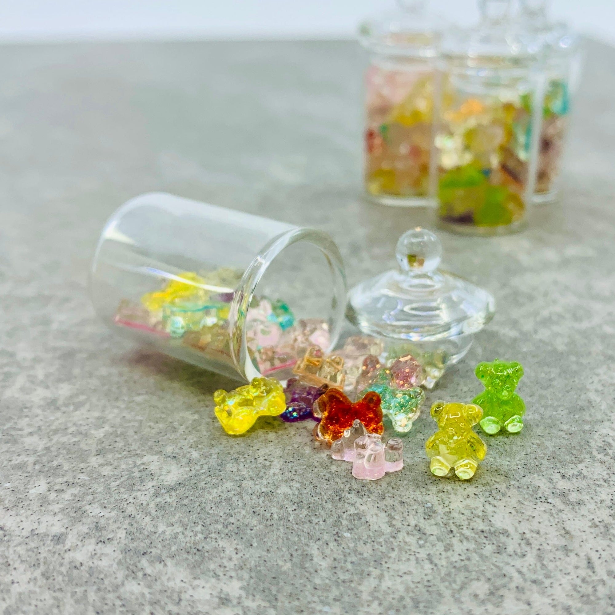 Squeezable Gummy Bear Night Lights - Luke Adams Glass Blowing Studio