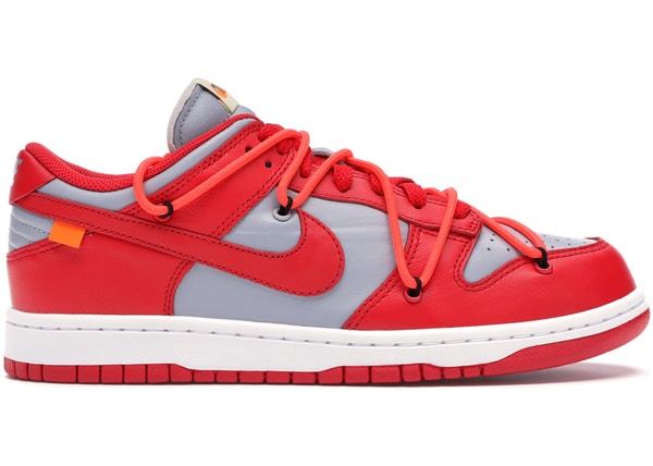 red nike dunk low