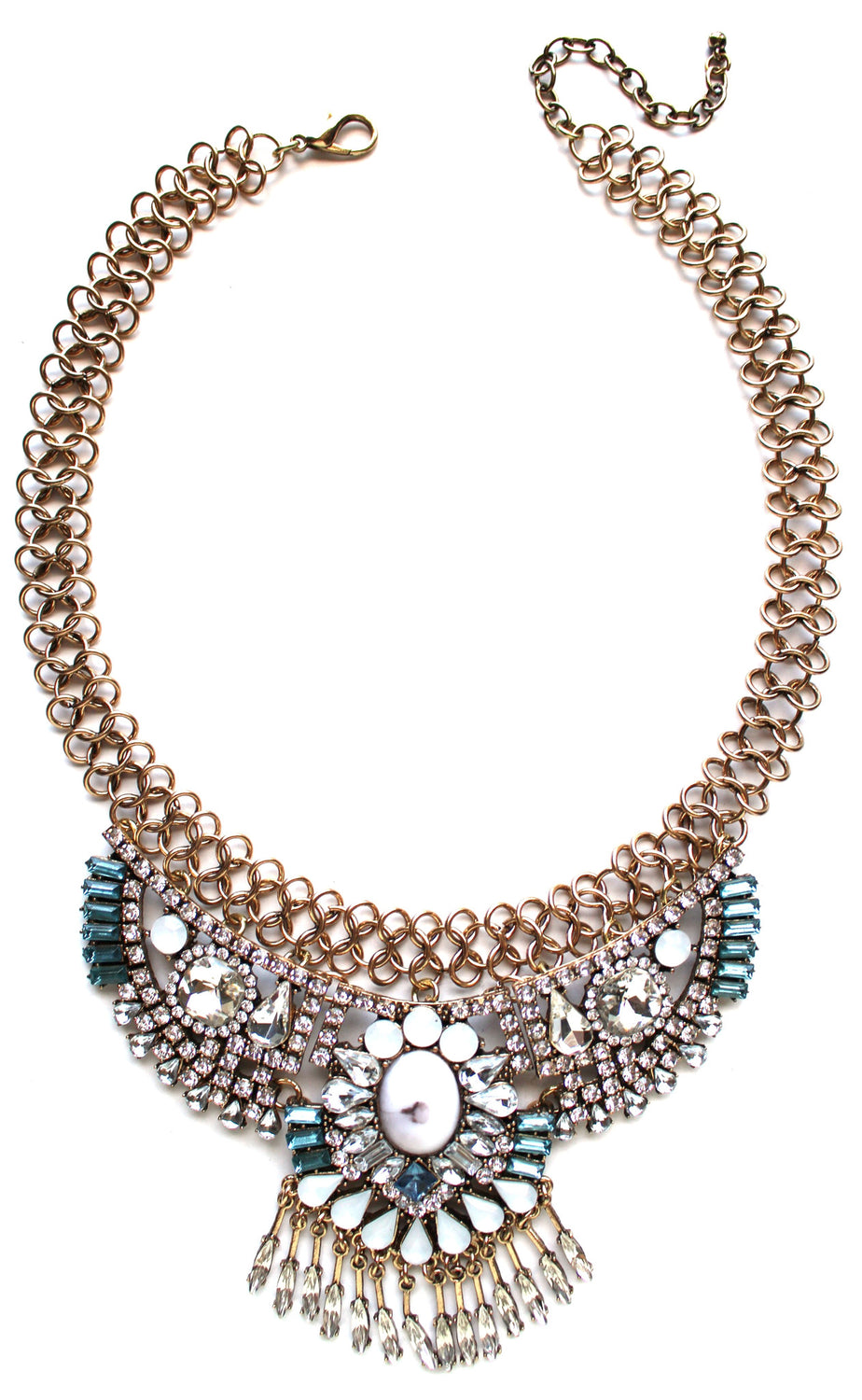 Boho Glory Crystal Stone Necklace – KAY K COUTURE