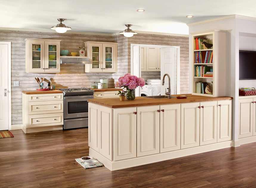 Cottage Charm Kitchens by KraftMaid® Cabinetry – Woodwork Solutions