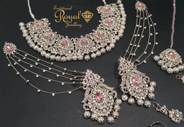 Silver Bridal Jewellery Set