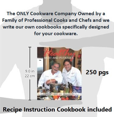 free 250 page cookbook for waterless cookware
