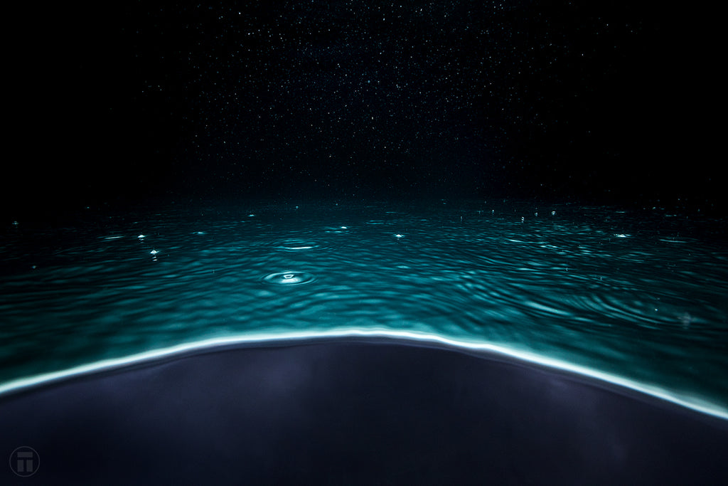 Galaxsea flash ocean photo by Philip Thurston