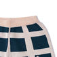 Navy Squares Shorts