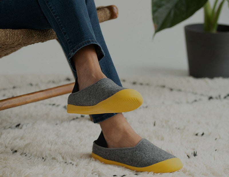 slippers with removable outdoor soles