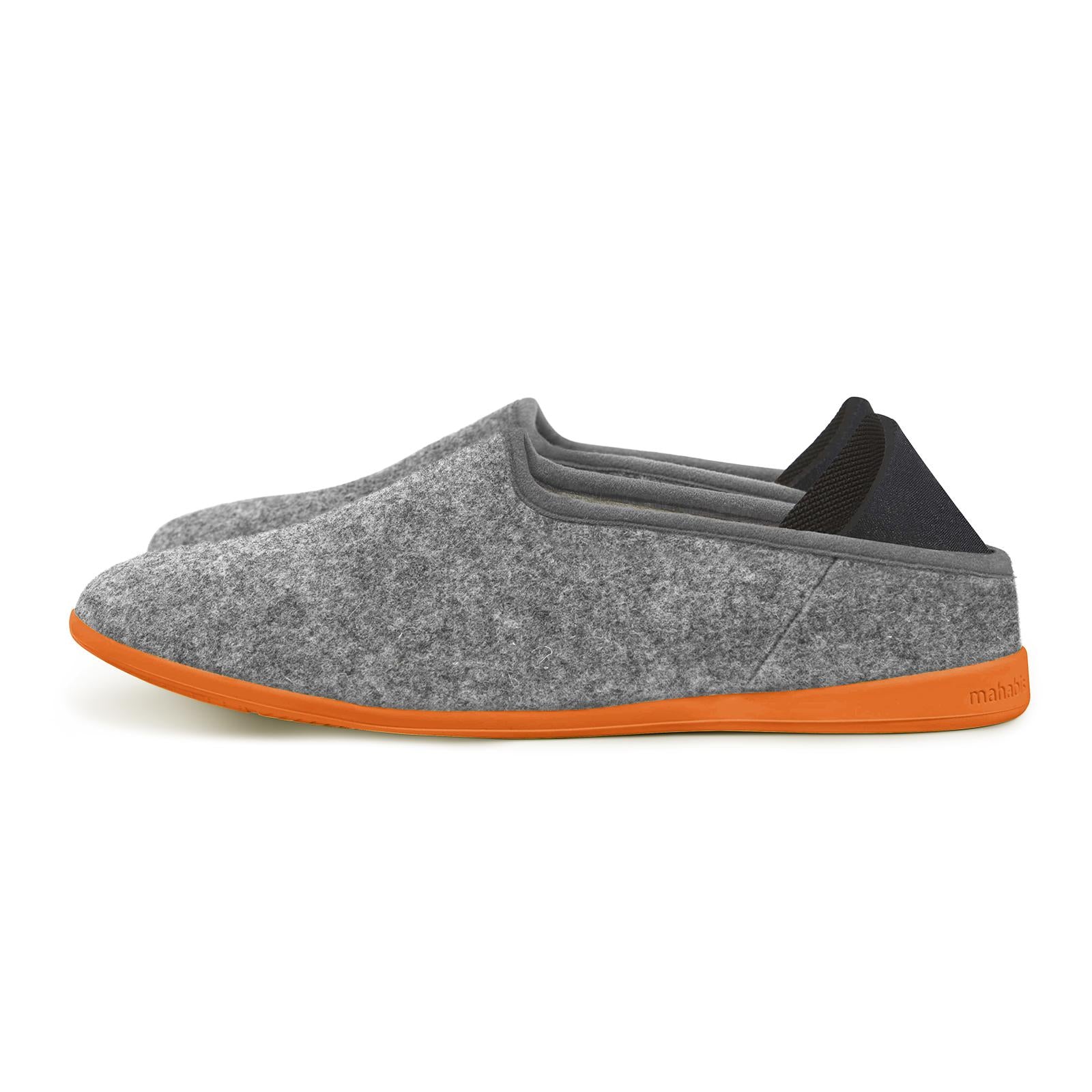 mahabis classic in larvik light grey x hekla orange - mahabis product image