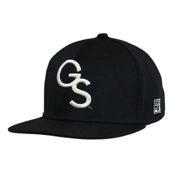 GS Navy an White Fitted Hat | Cole Swindell Collection – TrueGSU.com