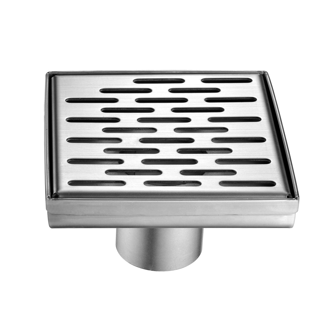 4 inch Square Tile Insert Shower Drain by Randolph Morris RMFK-MS10-MB