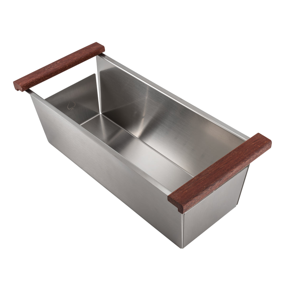 BAI 1233 Handmade 48-inch Top Mount Single Bowl with Drainboard 16