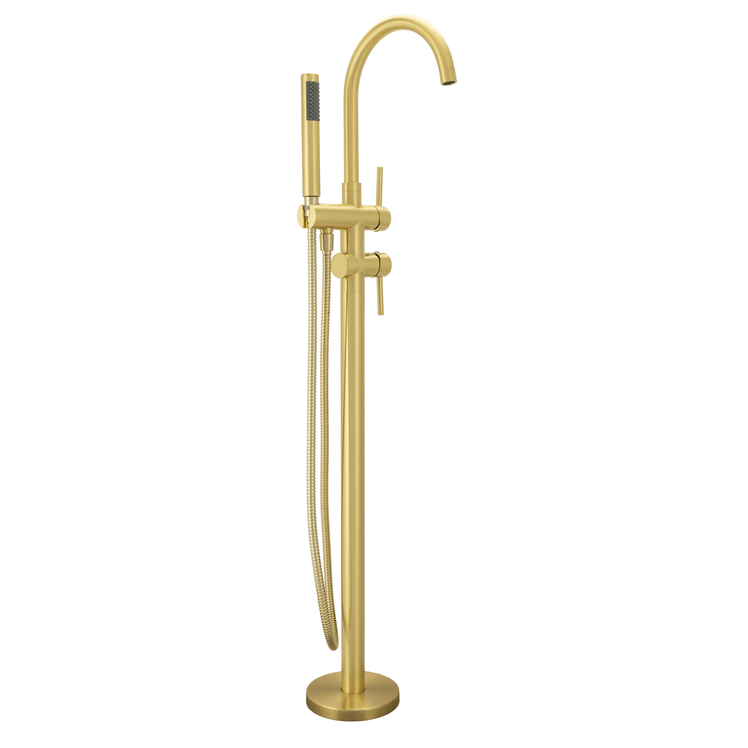 Brass Finish Small Towel Bar - Gold Bathroom Accessories - Dear Keaton