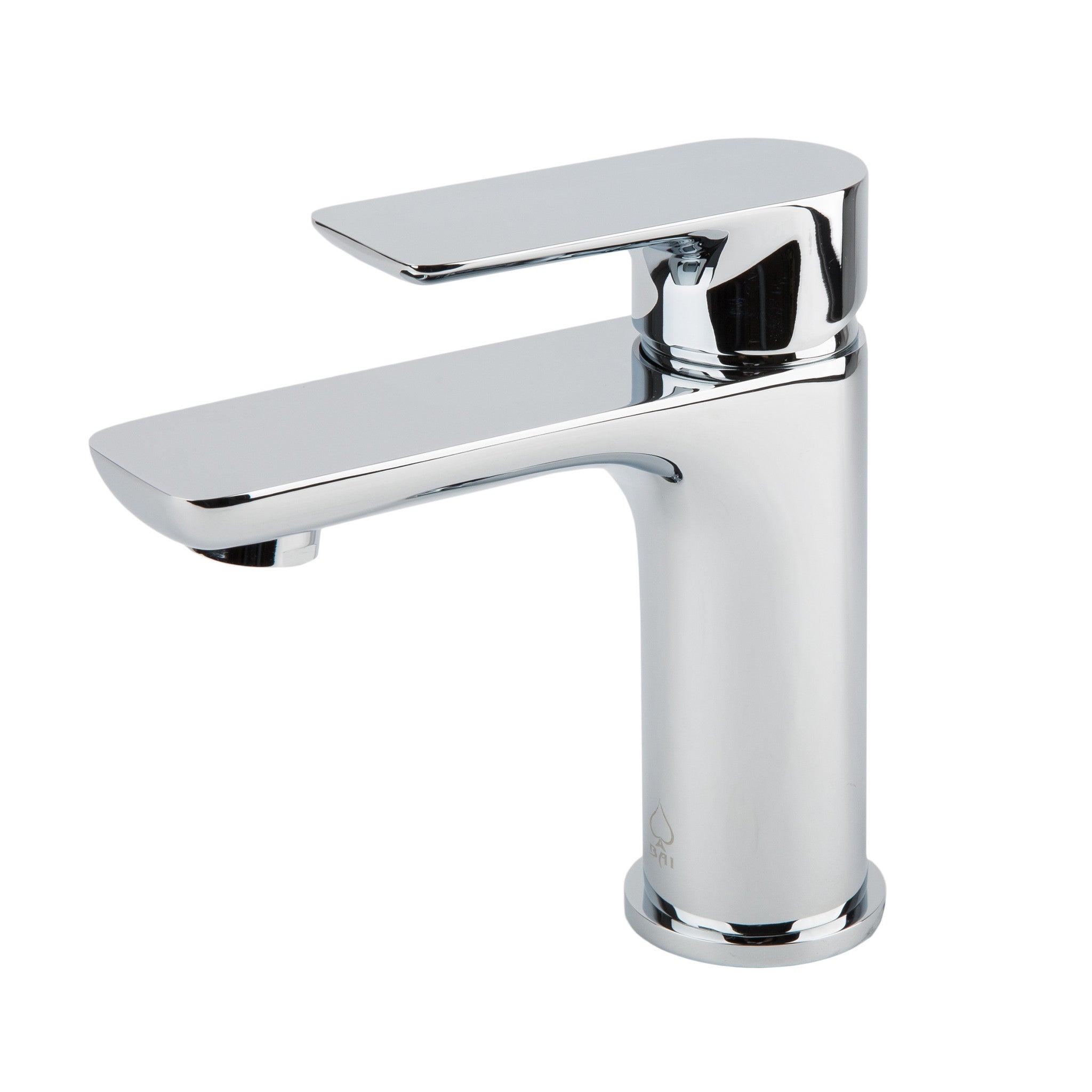 BAI 0609 Single Handle Contemporary Bathroom Faucet in Polished Chrome Finish - MegaBAI