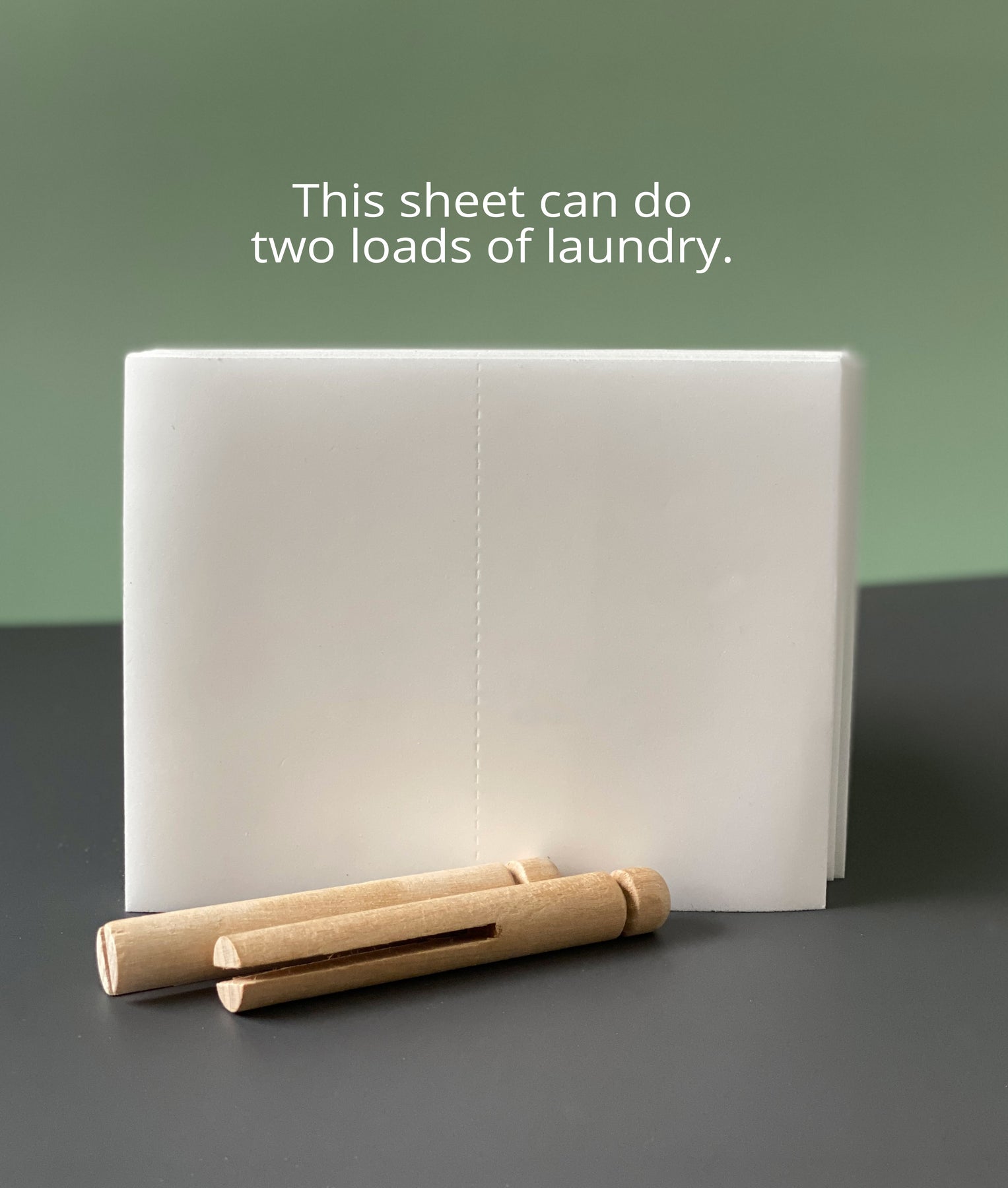 Unscented Laundry Detergent Sheet - 500 loads (250 sheets) – Eco