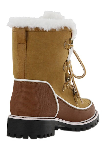 mia misha faux fur lined boot