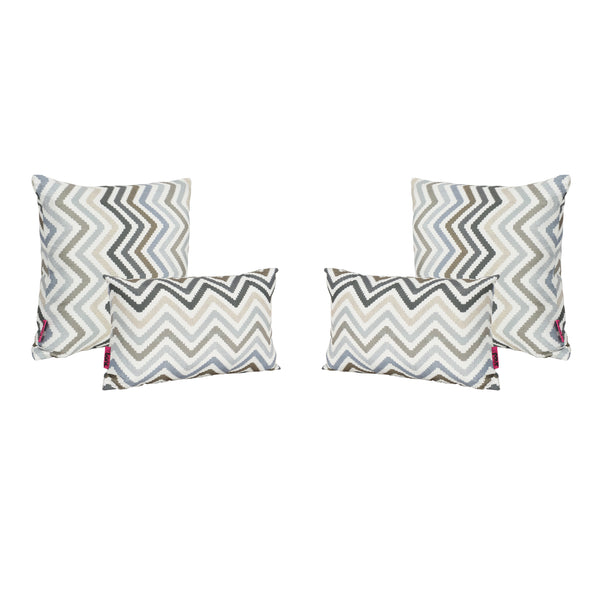 Larissa Outdoor 18 Water Resistant Square Pillows (Set of 4) – LePouf