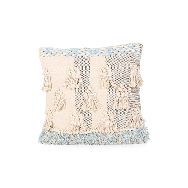 Stella Boho Cotton Throw Pillow – LePouf