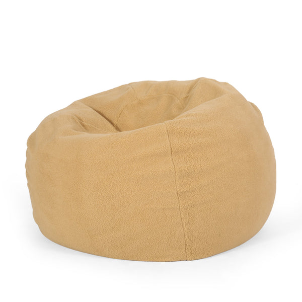 Ehlen Modern Velveteen Bean Bag Chair with Armrests – LePouf