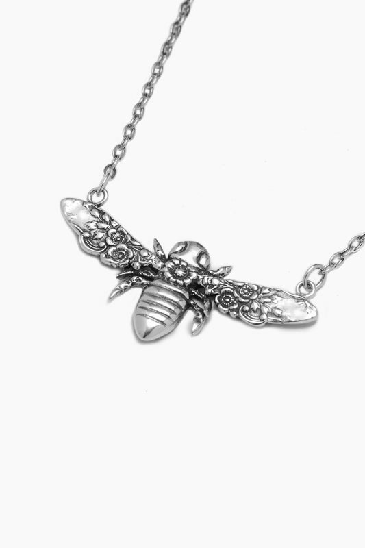 Sterling Silver Bee Necklace - Lovisa