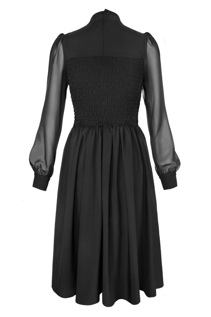 NOSFERATU SHIRRED DRESS [Cult Collection] – Deandri