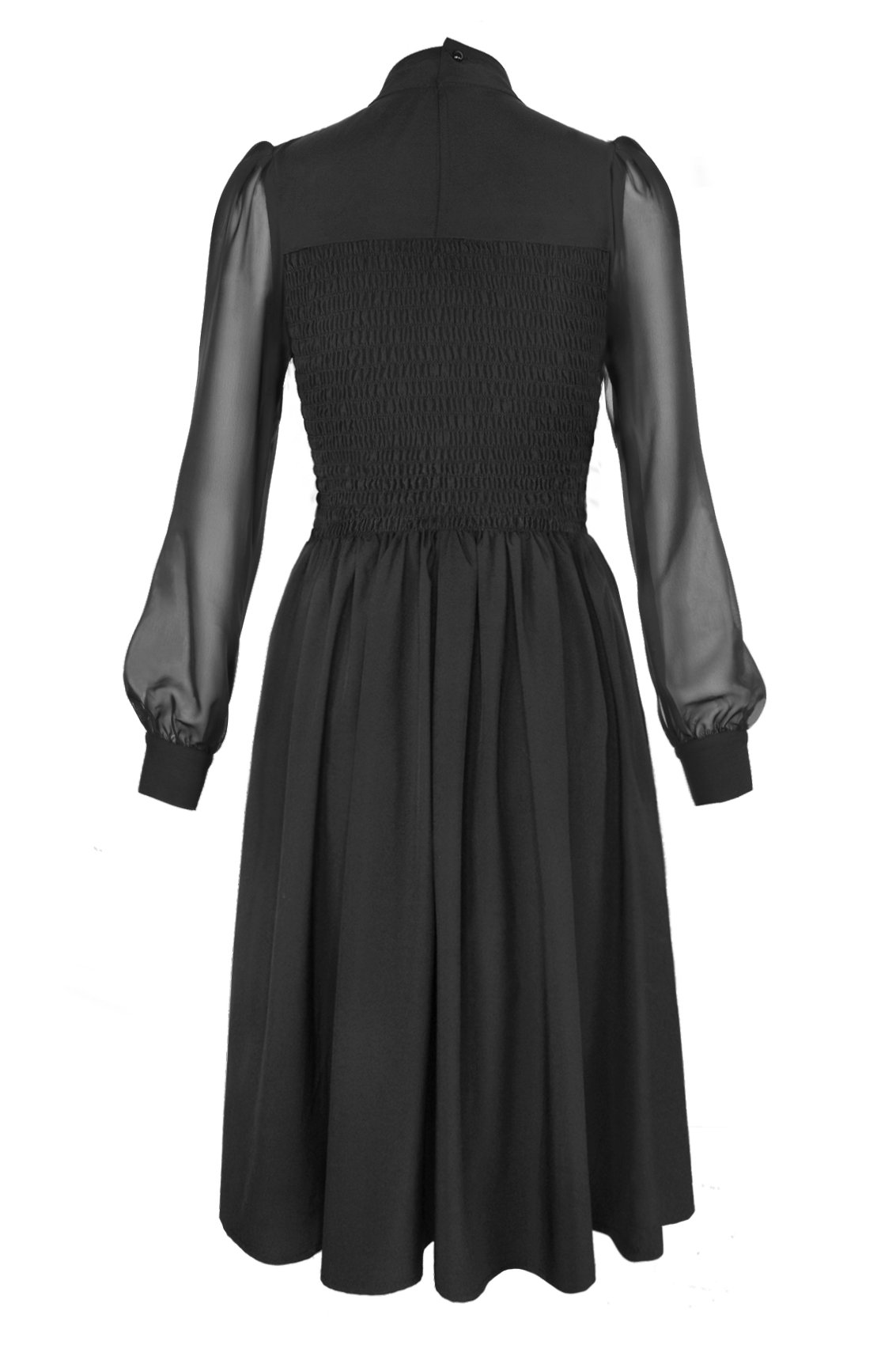 NOSFERATU SHIRRED DRESS [Cult Collection] – Deandri