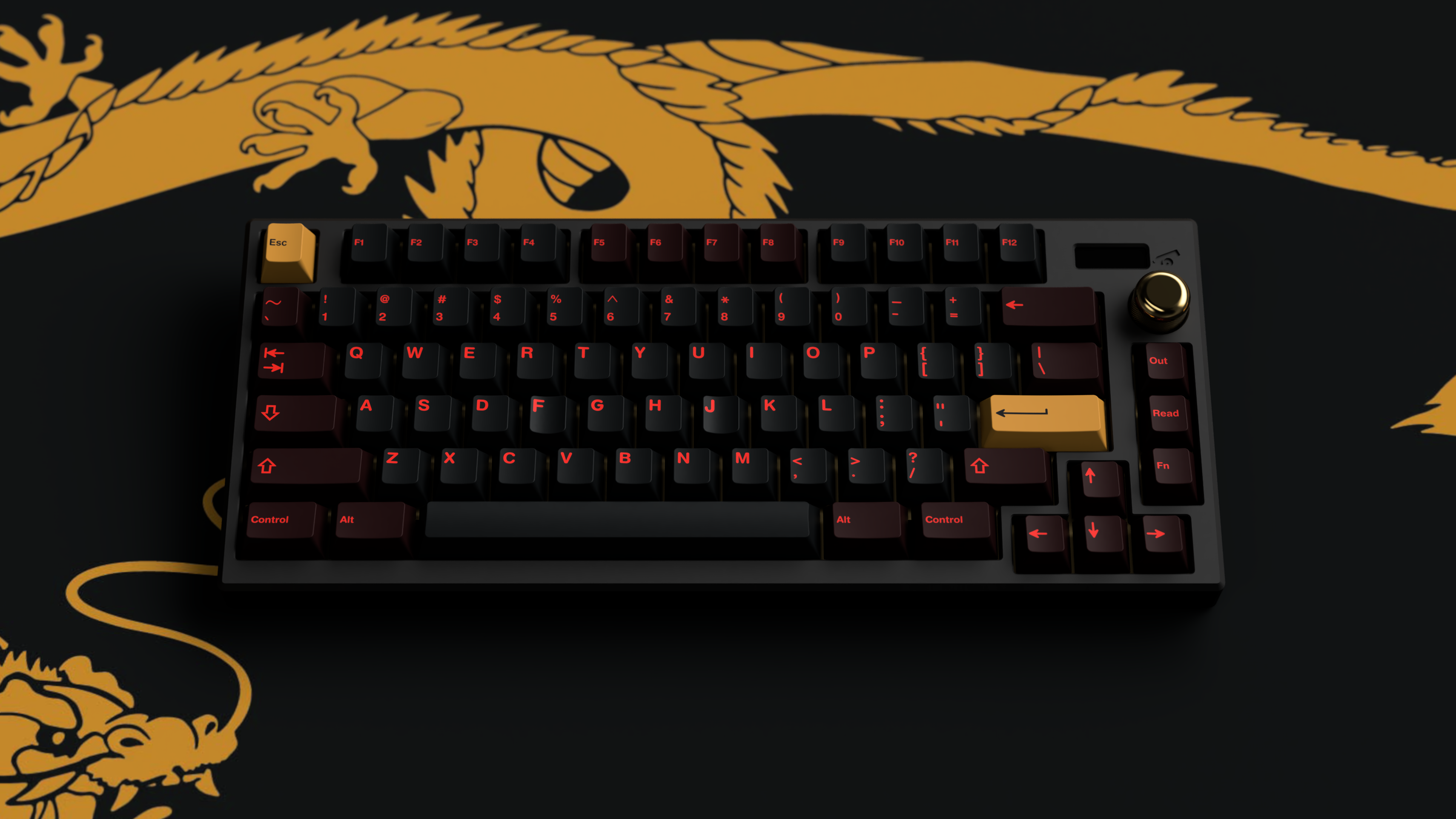 Gb Gmk Red Dragon Cannon Keys