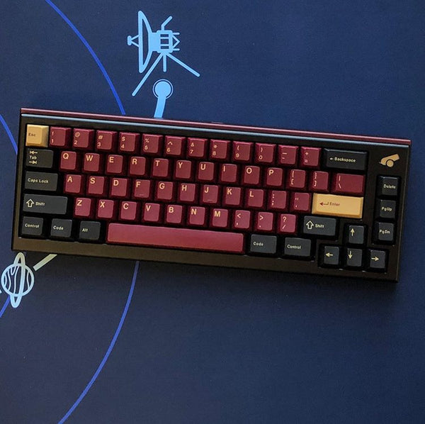 Chimera65 keyboard navy + extra 本日限り PC/タブレット PC周辺機器